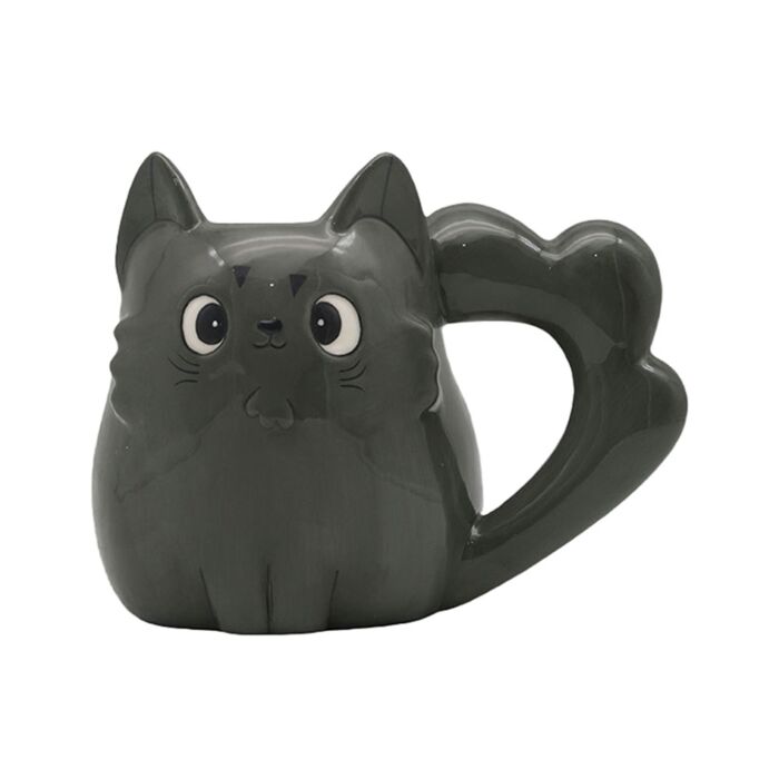 Tazza in Ceramica a Forma di Pepper il Gatto - Gatti Beans & Co