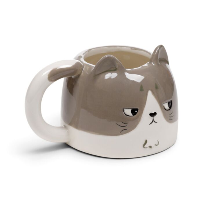 Tazza in Ceramica a Forma di Gatsby il Gatto - Gatti Beans & Co