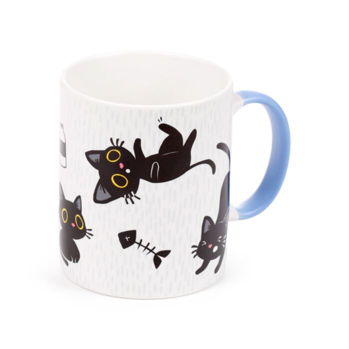 Tazza in Porcellana - Lucky il Gatto Nero