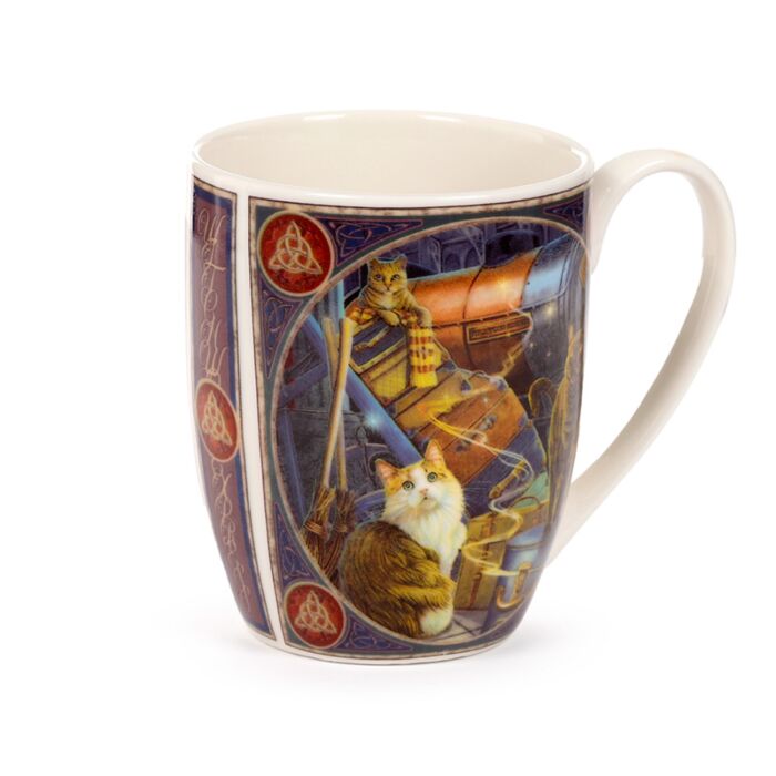 Tazza in Porcellana - Witchwood Express Cats - Gatto - Lisa Parker