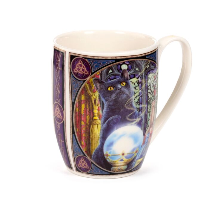Tazza in Porcellana - Witch's Apprentice Cat - Gatto - Lisa Parker