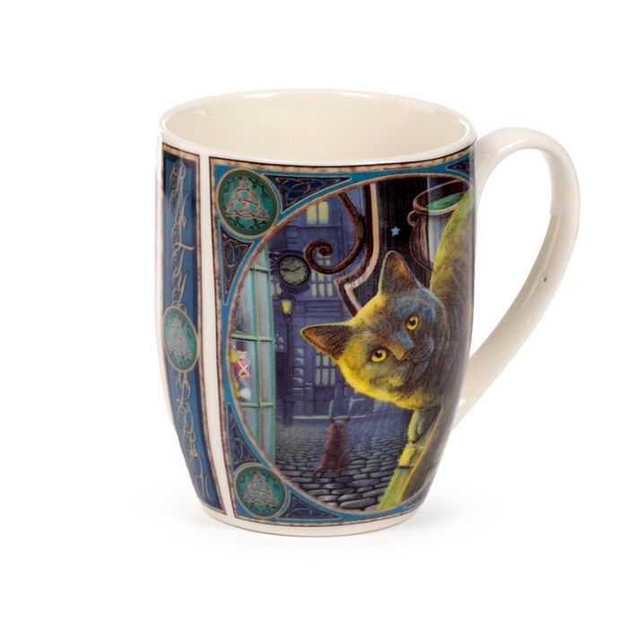 Tazza in Porcellana - Rusty Cauldron Cat - Gatto - Lisa Parker