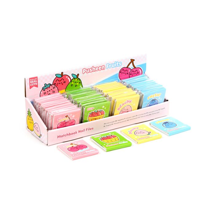 Limette per Unghie in Formato Matchbook - Pusheen il Gatto - Frutta