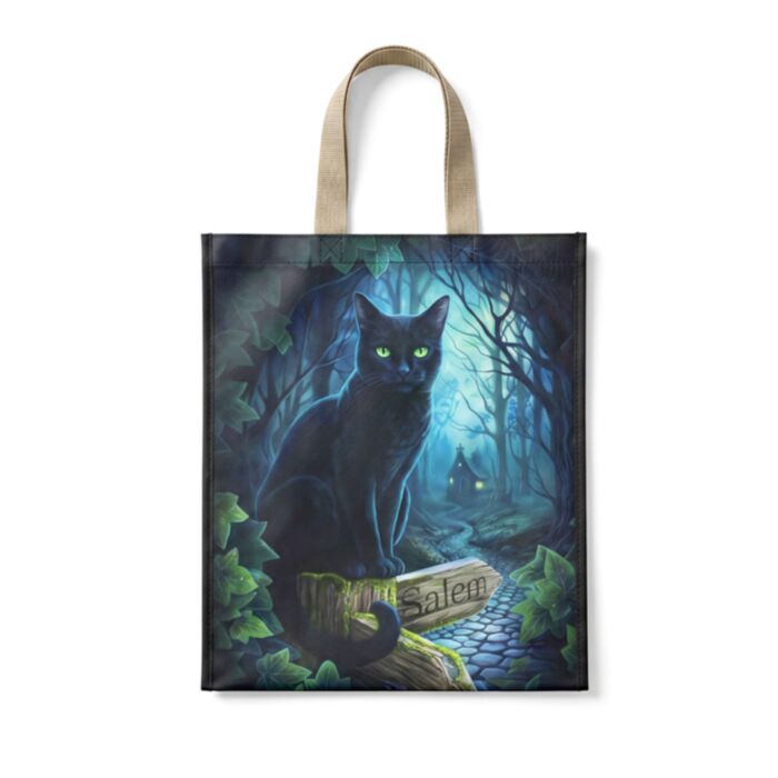 Borsa shopper riutilizzabile - Lisa Parker Road to Salem Cat
