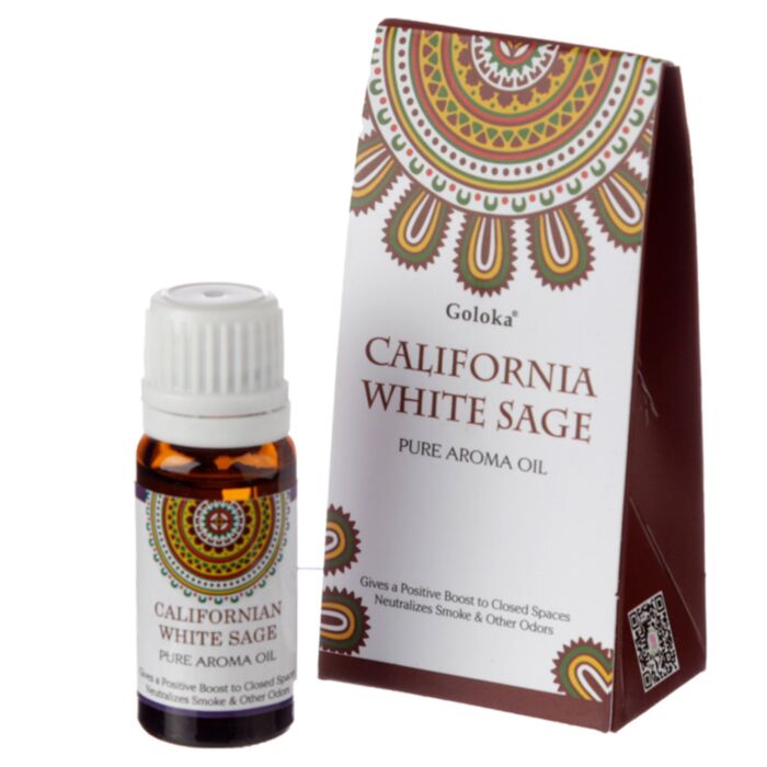 Olio Aromatizzato Goloka 10ml - Salvia Bianca della California