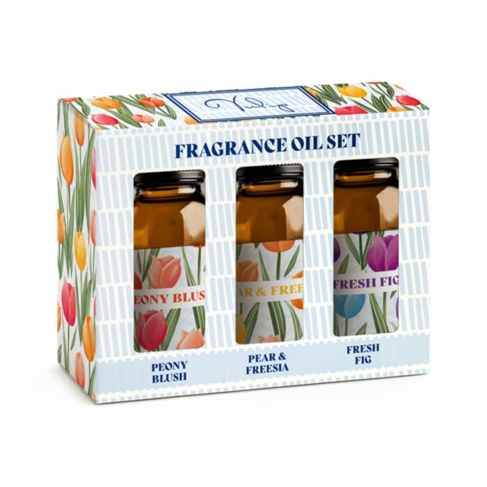 Set di 3 oli profumati - Tulipani