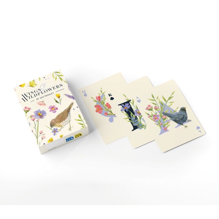 Carte da Gioco Standard - Ali & Fiori Selvatici - Wings & Wildflowers JAN PASHLEY