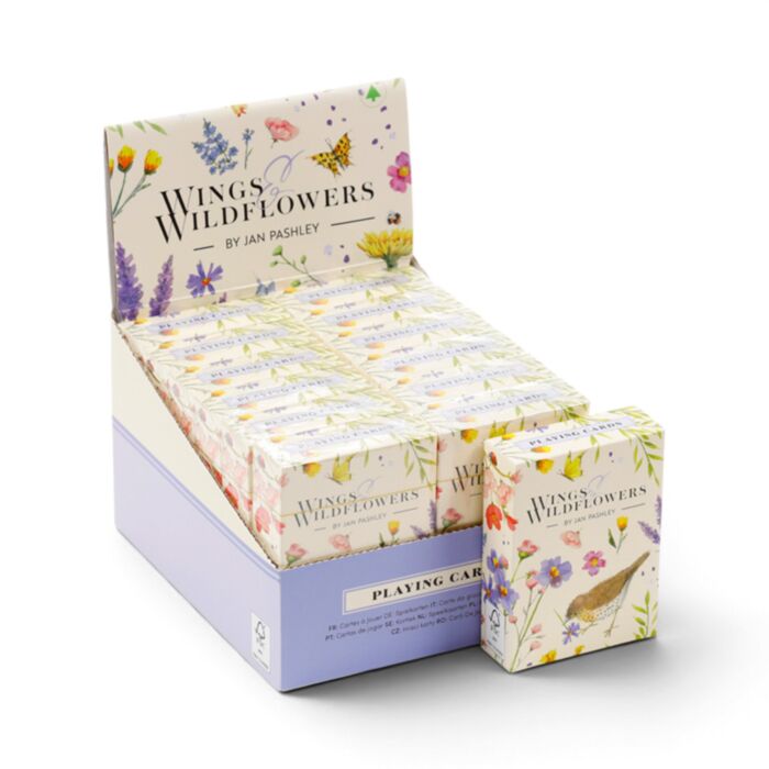 Carte da Gioco Standard - Uccelli&Fiori Selvatici - Wings&Wildflowers JAN PASHLEY