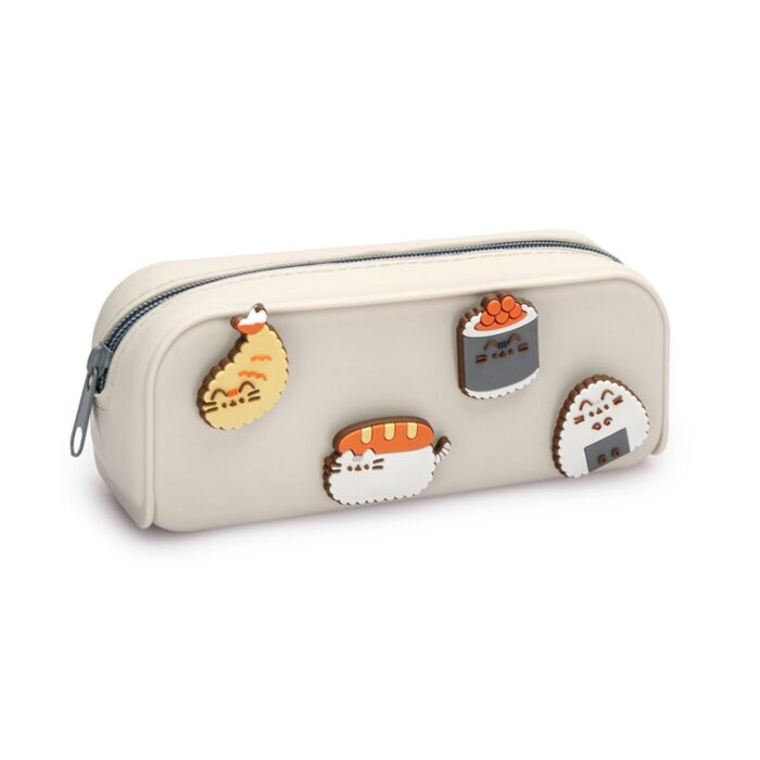 Astuccio in Silicone con Decorazioni - Sushi - Bento Club - Pusheen il Gatto