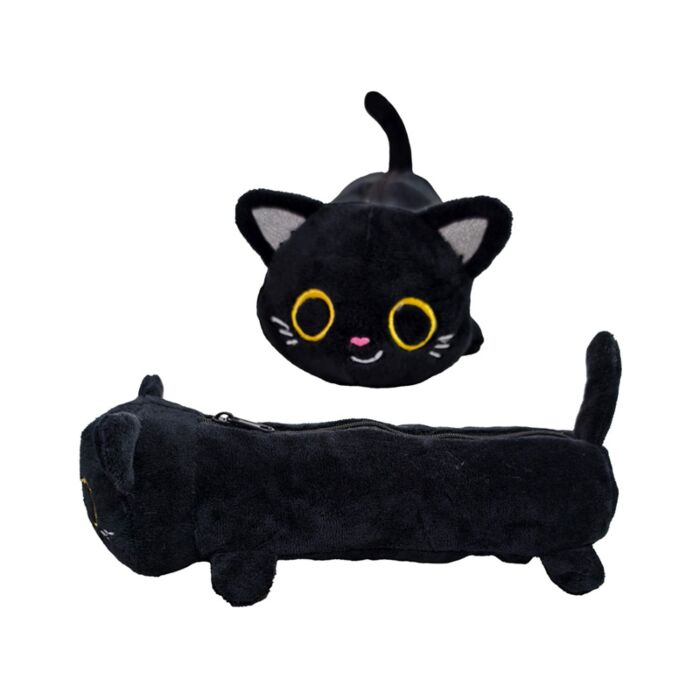 Astuccio in Peluche - Lucky il Gatto Nero