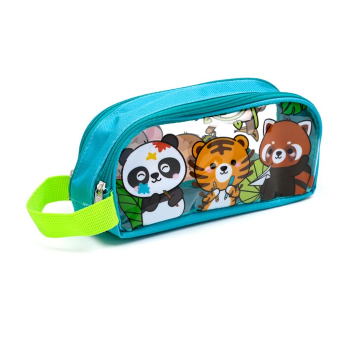 Astuccio con Lati Trasparenti - Animali Dolci Selvatici ADORAMALS