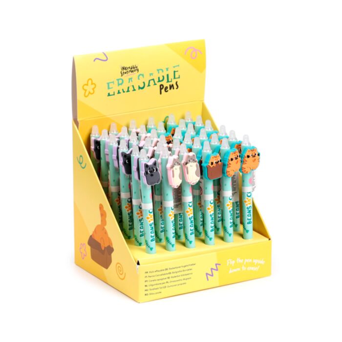 Penna Cancellabile Inkredible con Copripenna - Gatti Beans & Co