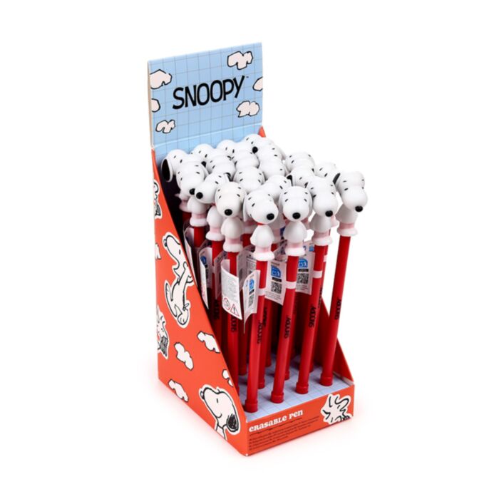 Penna Cancellabile Inkredible con Copripenna - Snoopy & Woodstock PEANUTS