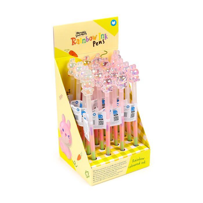 Penna con Inchiostro Arcobaleno - Coniglio - Primavera