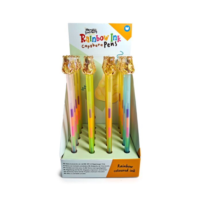 Penna con Inchiostro Arcobaleno - Capibara