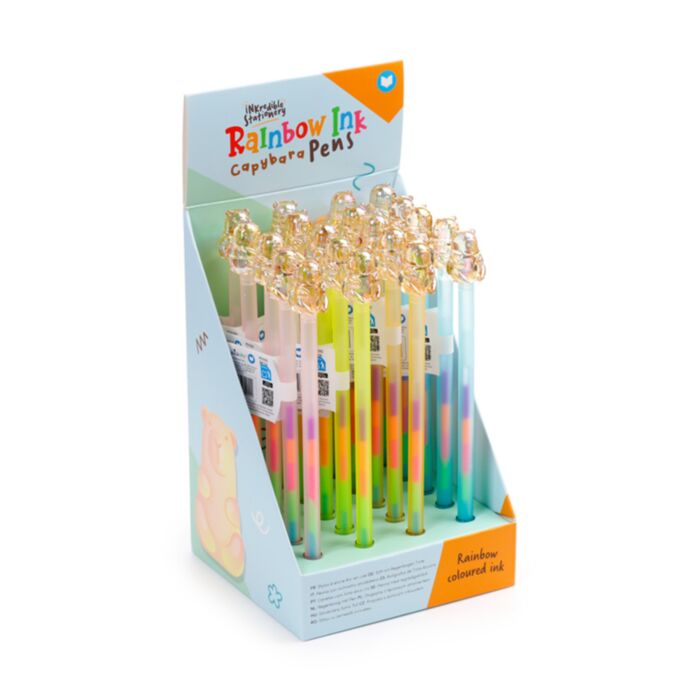 Penna con Inchiostro Arcobaleno - Capibara