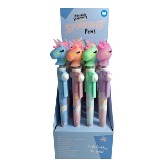Penna a Punta Fine con Topper a Unicorno - Magia dell'Unicorno