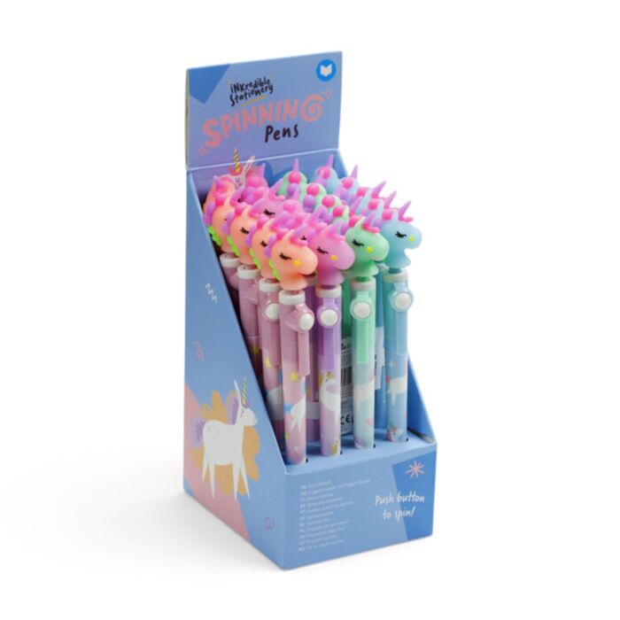 Penna a Punta Fine con Topper a Unicorno - Magia dell'Unicorno