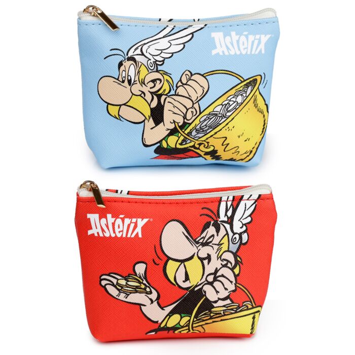 Portamonete con Cerniera in PVC - Asterix