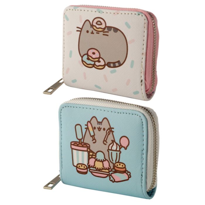 Portafoglio Piccolo con Zip - Pusheen il Gatto - Foodie Cat