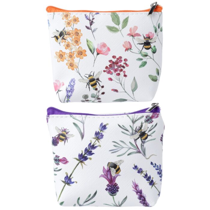 Portamonete in PVC con Cerniera - Api - NECTAR MEADOWS