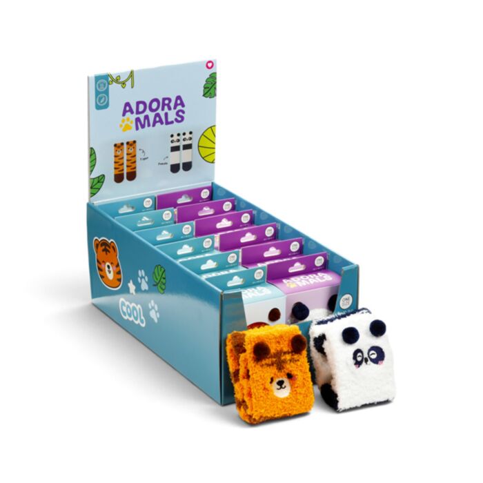 Calzini Morbidi in Cofezione  - Animali Dolci Selvatici - Adoramals 