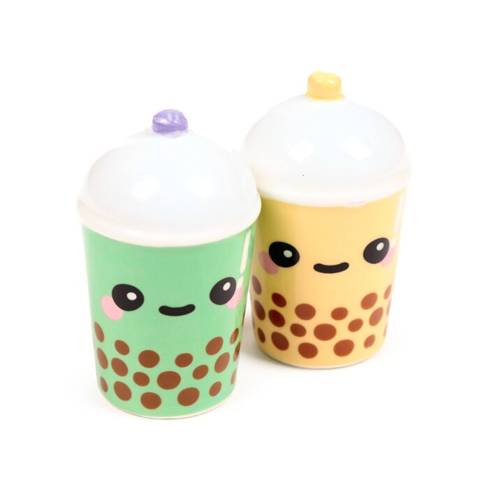 Set Sale e Pepe in Ceramica - Boba & Matcha Bubble Tea - Foodiemals