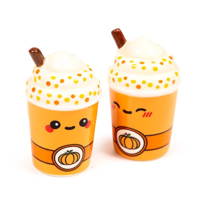 Set Sale e Pepe in Ceramica - Pumpkin Spiced Latte - Foodiemals