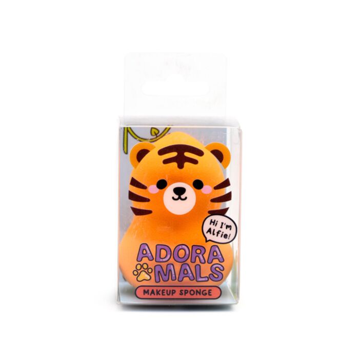 Spugnetta per Trucco - Alfie la Tigre - Animali Dolci Selvatici ADORAMALS