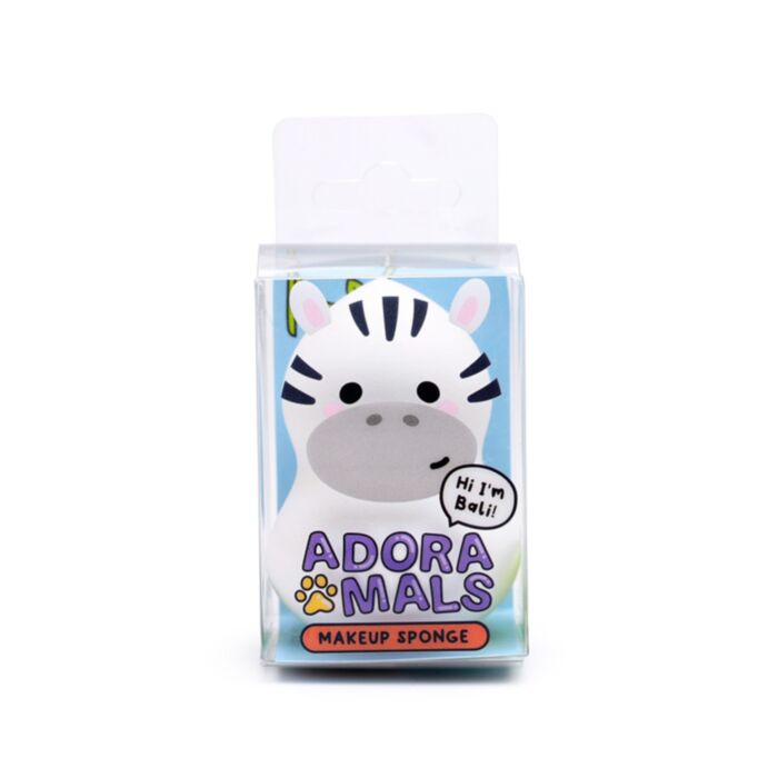 Spugnetta per Trucco - Bali la Zebra Animali Dolci Selvatici ADORAMALS