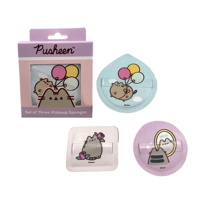 Set di 3 Spugnette per Trucco - Pusheen - Il Gatto