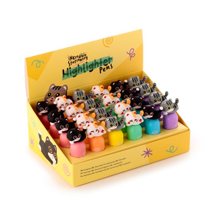 Evidenziatore con Topper - Gatti Dolci