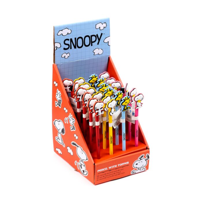 Matita con Coprimatita in PVC - Snoopy & Woodstock PEANUTS
