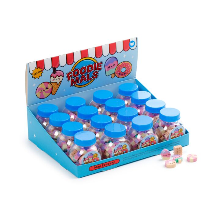 Confezione di Mini Gomme da Cancellare - Foodiemals