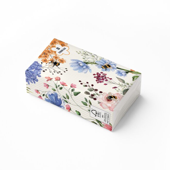 Set da 8 Fazzoletti Tascabili - NECTAR MEADOWS