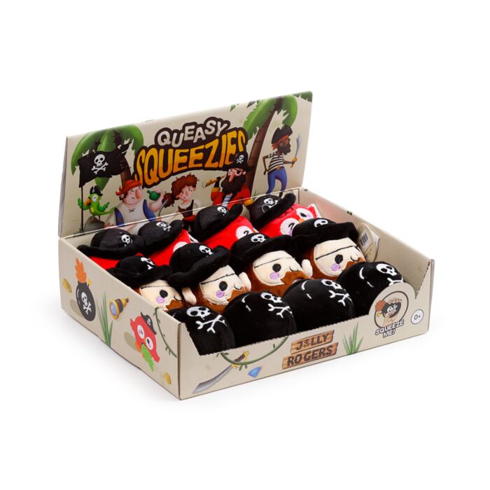 Antistress di Peluche - Pirati - Jolly Rogers - Squeezies