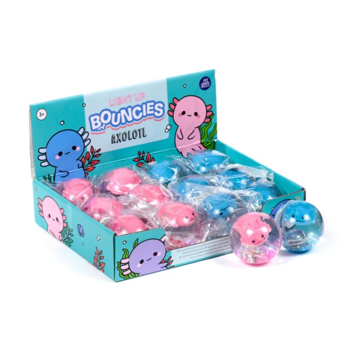 Palla Pazza Rimbalzante Luminosa - Axolotl