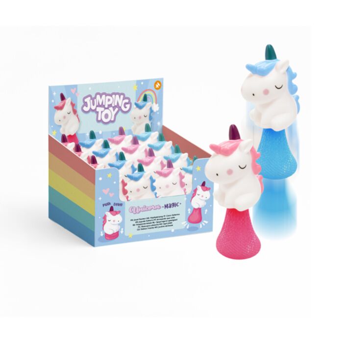 Giocattolo Pop-Up che Salta - Magia dell'Unicorno 