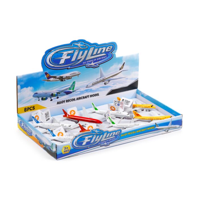 Aereo Flyline - Giocattolo a Retrocarica