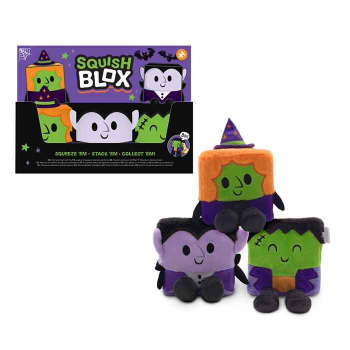Peluche in Memory Foam - Large - Squish Blox - SPOOKY 