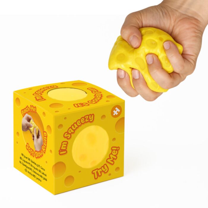 Giocattolo elastico a forma di formaggio