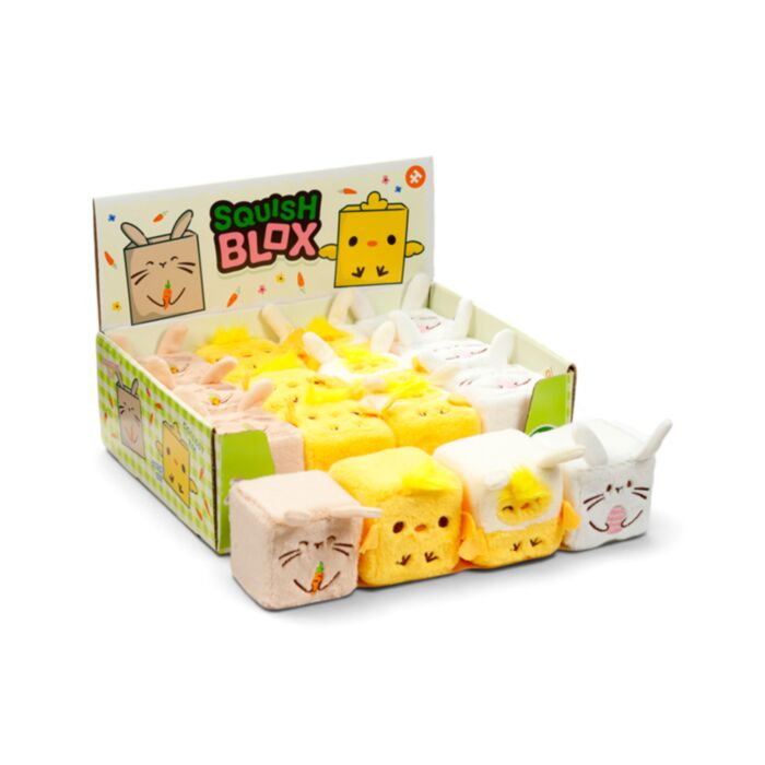 Giocattolo antistress morbido in memory foam - Squish Blox Springtime