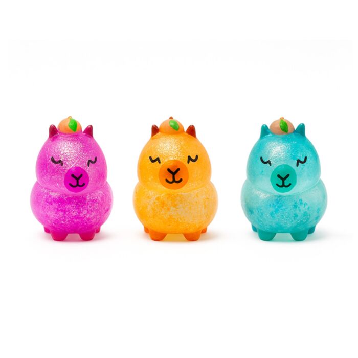 Giocattolo antistress morbido con glitter a forma di capibara - Maltose