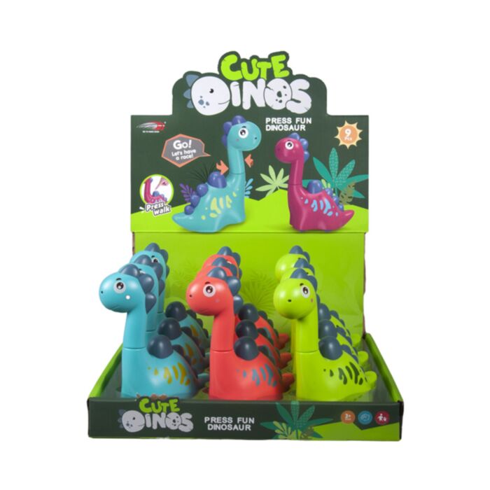 Dinosauro Giocattolo a Molla - Press & Go