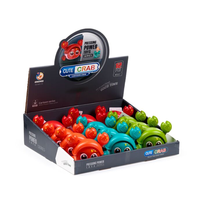 Granchio Giocattolo a Molla - Press & Go