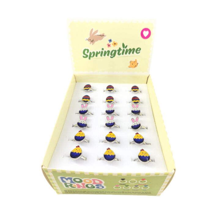 Anello dell'umore - Pasqua - Springtime - Pulcino e Coniglietto