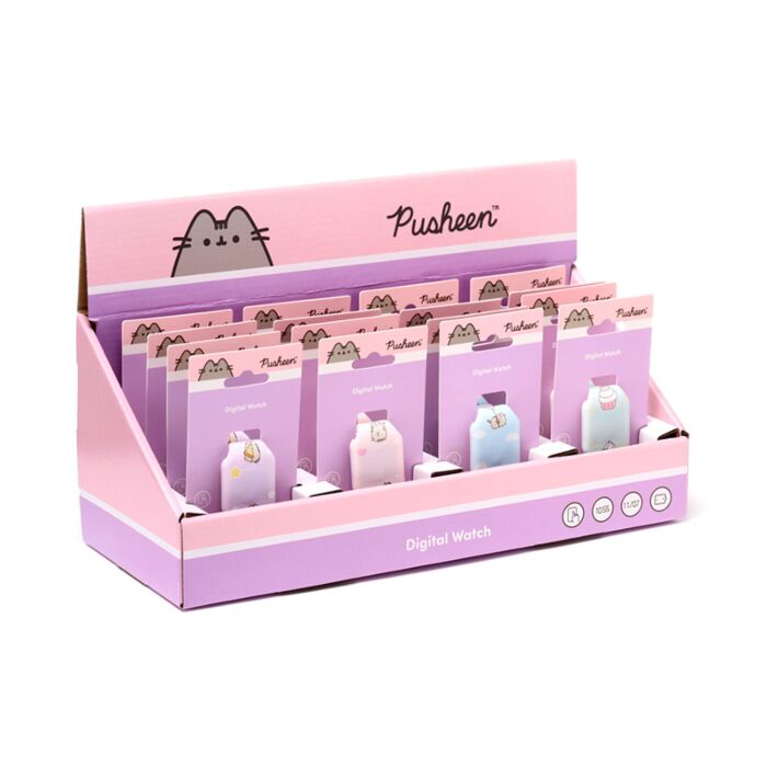 Orologio da Polso in Silicone - Core - Pusheen il Gatto - Colori Pastelli