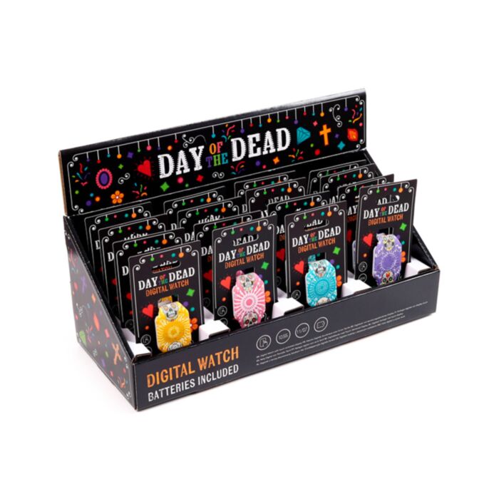Orologio da Polso in Silicone - Teschio Messicano - Day of the Dead