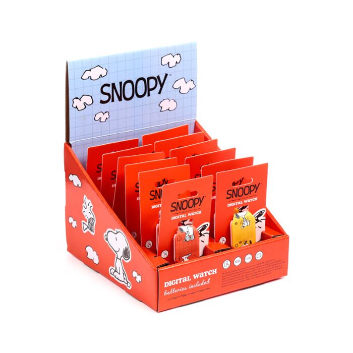 Orologio da Polso in Silicone - Snoopy & Woodstock - Peanuts