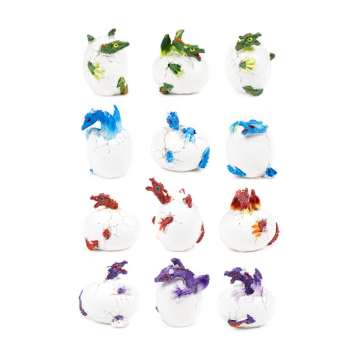 Baby Dragone con uovo, figure minimondo